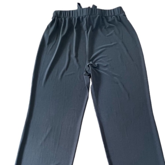 Ellen Tracy Essential Drawstring Black Comfortable Pants Size Medium - Picture 6 of 11